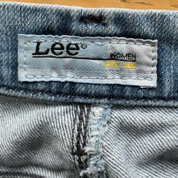 LEE WOMEN’S LOW RISE SKINNY JEANS W25 L31 “Lynn” Narrow Fit, Distressed Look - Picture 7 of 13